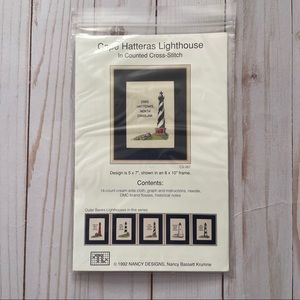 Cape Hatteras Lighthouse Cross Stitch Kit